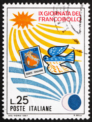Postage stamp Italy 1967 Day and Night