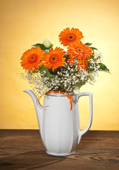 bouquet in vase