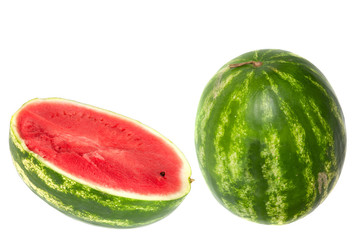 watermelon on white background