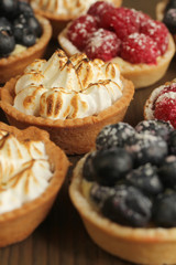 Different kind of tarts