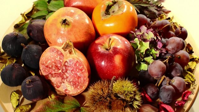 autumn fruits