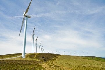 Eolian generators (Basque Country)