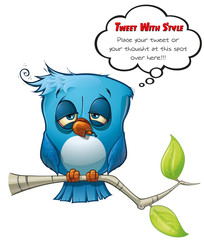 Tweeter Blue Bird Hangover