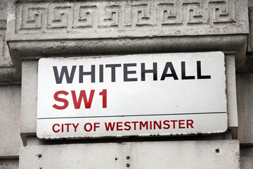 London Street Sign - Whitehall © Sampajano