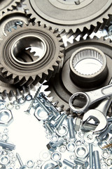Obraz premium Steel parts