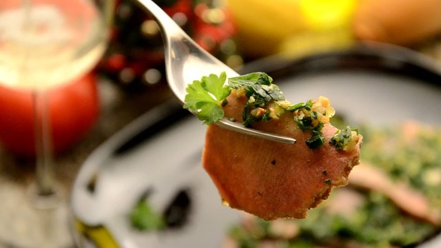 Lengua a la vinagreta  Tongue in vinaigrette