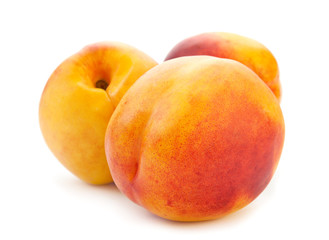 Three nectarine fruit