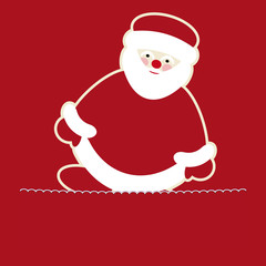 New years or christmas card