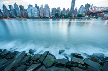 view and river in Manhattan