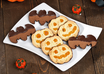 Biscotti di halloween, halloween cookies
