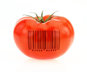Tomato coded to represent product identification