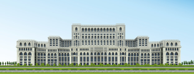 Ceausescu Palace, Bucharest, Romania