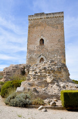 Fototapeta na wymiar Castle of Monturque, Cordoba (Spain)