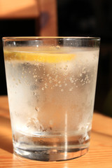 Water with lemon