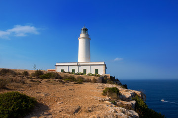 Formentera La Mola lighthouse near Ibiza