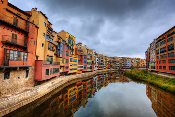 Fototapeta na wymiar Girona. Hiszpania.