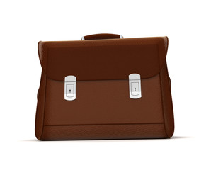 Leather briefcase