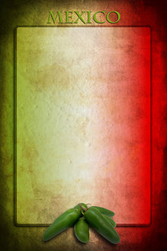 Mexican Menu Background
