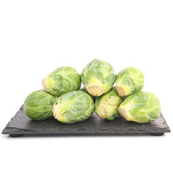 Choux de Bruxelles sur ardoise