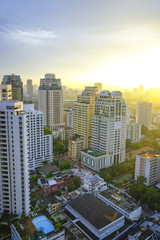 Obraz premium Bangkok city on morning