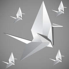 Origami Vogel