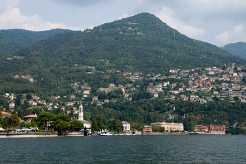 Fototapeta na wymiar Lago di Como - Cernobbio