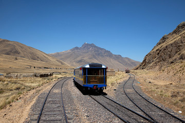 Views from the Andean Explorer Train travelling through the Ande