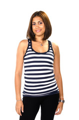 Fototapeta premium Portrait of beautiful young woman