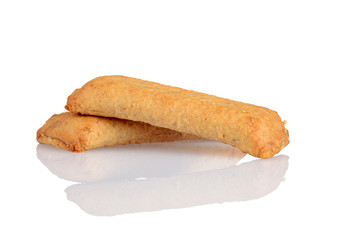 apple cinnamon breakfast bar with reflection