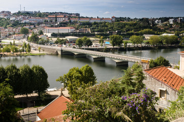 Fototapeta na wymiar Panorama miasta Coimbra