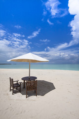 rest at the beach