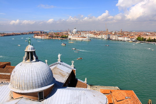 Vue aérienne de Venise - Italie