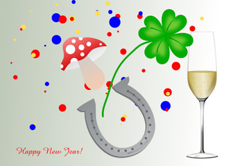 Silvester Glücksbringer