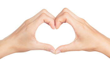 Obraz premium Human hand heart