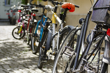 Row of Bikes