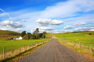 Carron Valley, Campsy Hills, Scotland, UK