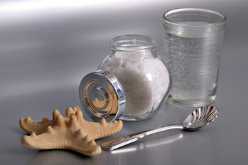 Salt and water