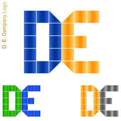 D. E. Company Logo