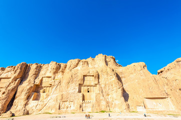 graves of persian kings, Naqsh-e Rustam, Persepolis, Iran.