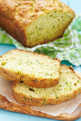 Fresh zucchini bread