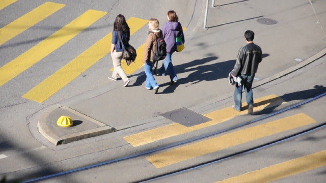 Menschen in Z&uuml;rich