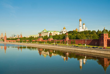 Fototapeta na wymiar Panorama Kremla, Rosja