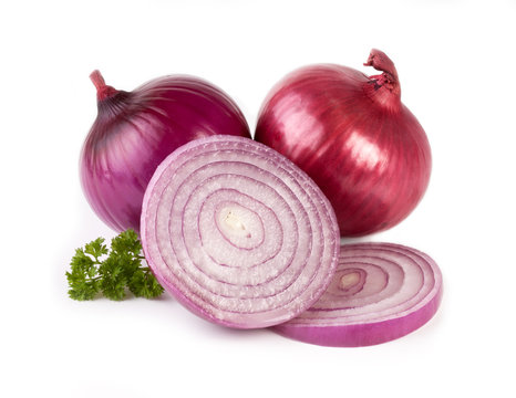 red onion sliced