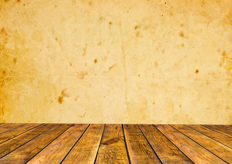 wood brown room interior. Wooden background