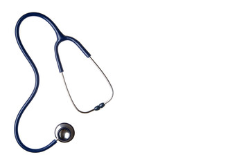 Stethoscope isolated on white