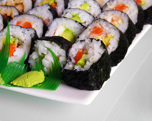 sushi closeup