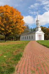 Chapel in Fall