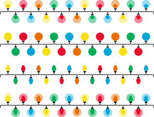 Vectorized colorful lights