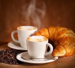 Fototapety  Cappuccini i Croissant