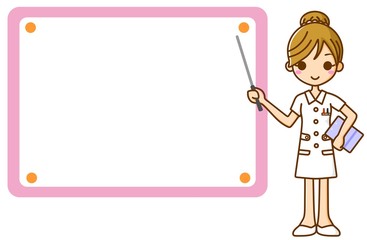 ナース　フレーム　笑顔